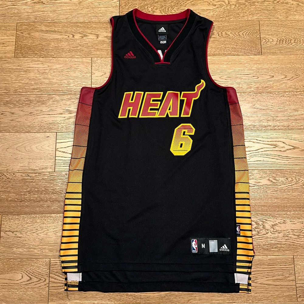 2011 2012 Miami Heat Lebron James Jersey